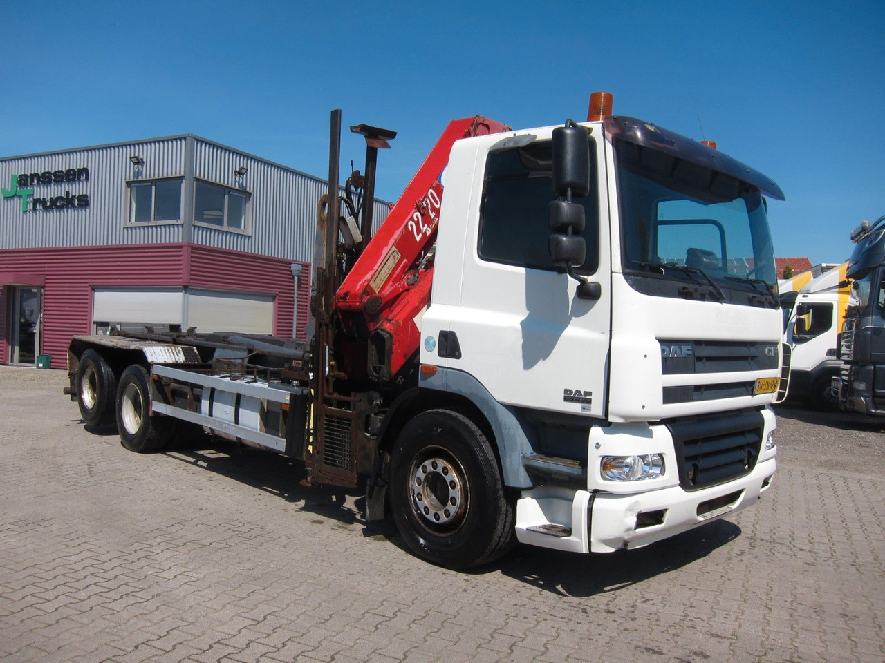 DAF CF 85 480 6x2 HMF 2220 3xhydr Remote Manual E3 - Camion ampliroll, Camion grue: photos 1 DAF CF 85 480 6x2 HMF 2220 3xhydr Remote Manual E3 - Camion ampliroll, Camion grue: photos 1