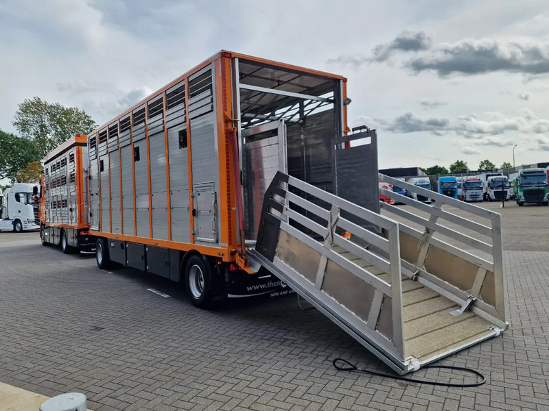 DAF XF 530 4x2 - Livestock Menke 2 deck + 2018 Menke trailer - Water + Ventilation - Lifting roof - Camion bétaillère: photos 4 DAF XF 530 4x2 - Livestock Menke 2 deck + 2018 Menke trailer - Water + Ventilation - Lifting roof - Camion bétaillère: photos 4