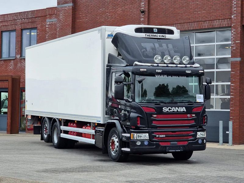 Scania P320 6x2*4 - Thermoking T-1200 R Frigo - Zepro Loadlift - Euro 6 - Steering axle - Full air - Camion isothermique: photos 1 Scania P320 6x2*4 - Thermoking T-1200 R Frigo - Zepro Loadlift - Euro 6 - Steering axle - Full air - Camion isothermique: photos 1