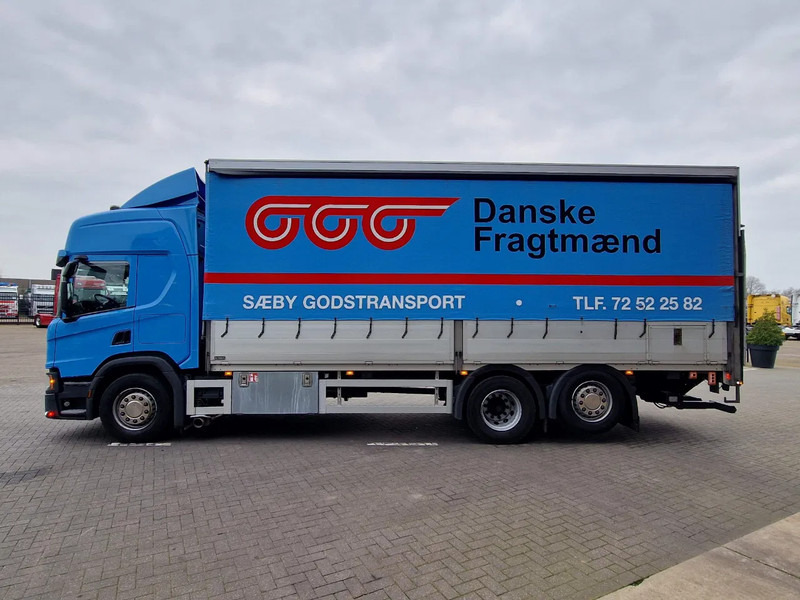 Scania P450 Highline 6x2*4 - Zepro loadlift - Steering axle - 5.15 WB - Full air - - Camion à rideaux coulissants: photos 4 Scania P450 Highline 6x2*4 - Zepro loadlift - Steering axle - 5.15 WB - Full air - - Camion à rideaux coulissants: photos 4