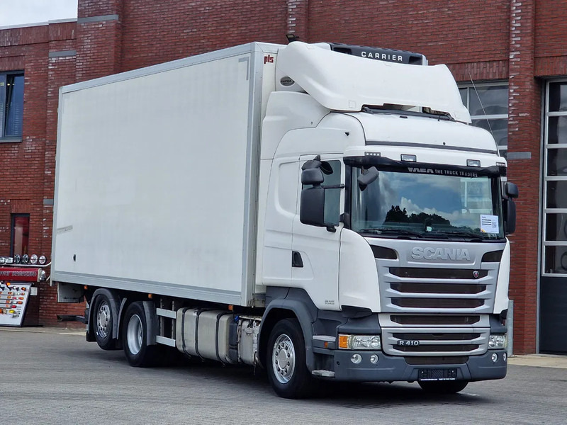 Scania R410 LB6x2MLB Frigobox side doors / Carrier Supra 950 nordic silent - Camion frigorifique: photos 1 Scania R410 LB6x2MLB Frigobox side doors / Carrier Supra 950 nordic silent - Camion frigorifique: photos 1