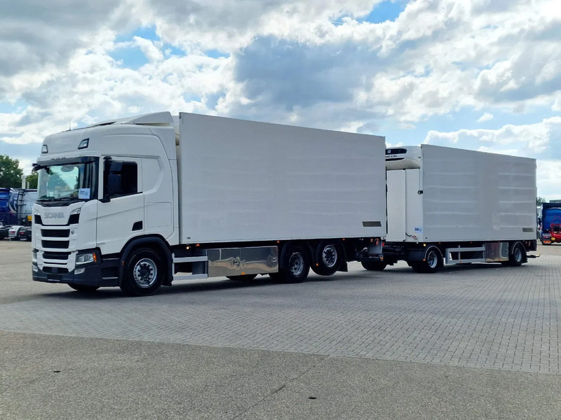 Scania R500 NGS 6x2*4 BussBygg Thermoking T-1000R frigo + 2020 HFR BussBygg trailer Thermoking T-1000R - Loadlift - Camion isothermique: photos 3 Scania R500 NGS 6x2*4 BussBygg Thermoking T-1000R frigo + 2020 HFR BussBygg trailer Thermoking T-1000R - Loadlift - Camion isothermique: photos 3