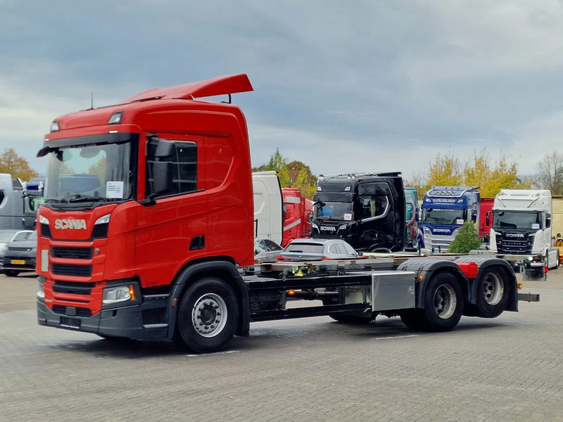 Scania R540 NGS 6x2 - BDF - Retarder - Full air - Navi - Led - Fridge - 4.95 WB - Camion porte-conteneur/ Caisse mobile: photos 3 Scania R540 NGS 6x2 - BDF - Retarder - Full air - Navi - Led - Fridge - 4.95 WB - Camion porte-conteneur/ Caisse mobile: photos 3