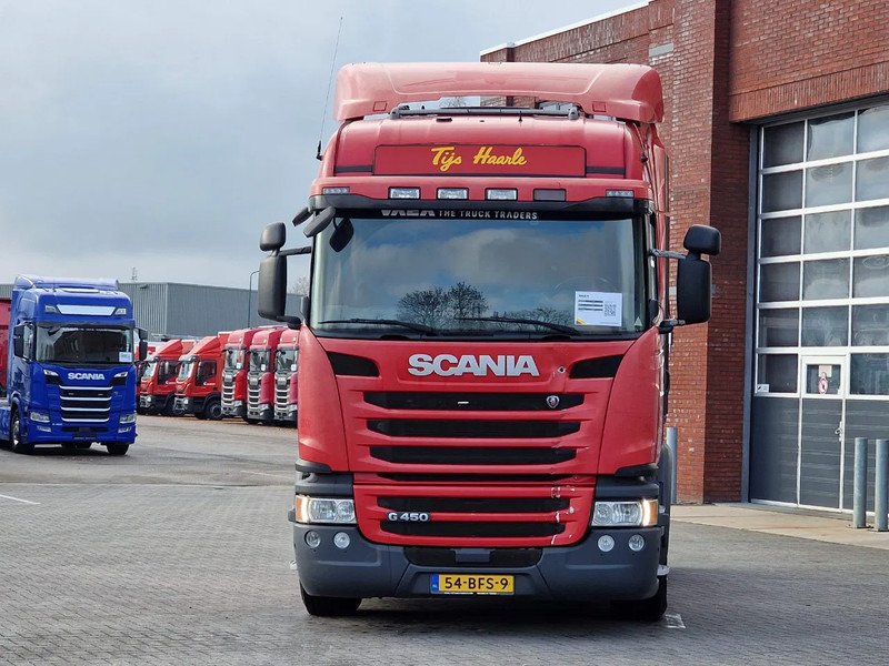 Scania G450 Highline 4x2 - Retarder - Full spoiler - Euro 6 - Navi - Tracteur routier: photos 2 Scania G450 Highline 4x2 - Retarder - Full spoiler - Euro 6 - Navi - Tracteur routier: photos 2