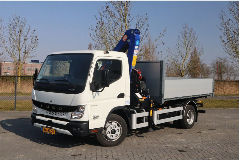 FUSO 7C18 | 4X2 | 3-WAY TIPPER | PM 6.5 KRAN /CRANE - Camion benne, Camion grue: photos 2 FUSO 7C18 | 4X2 | 3-WAY TIPPER | PM 6.5 KRAN /CRANE - Camion benne, Camion grue: photos 2