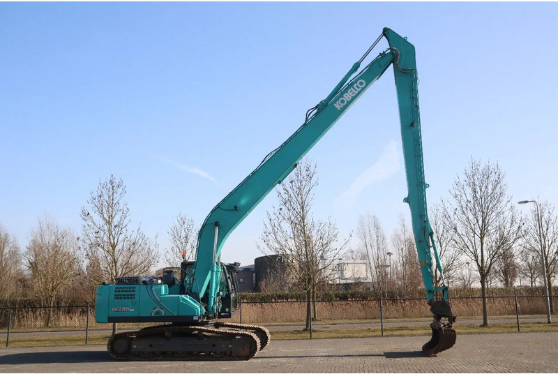 Kobelco SK260 NLC -10E | 18.5 METER LONG REACH | TILT BUCKET - Pelle sur chenille: photos 4 Kobelco SK260 NLC -10E | 18.5 METER LONG REACH | TILT BUCKET - Pelle sur chenille: photos 4