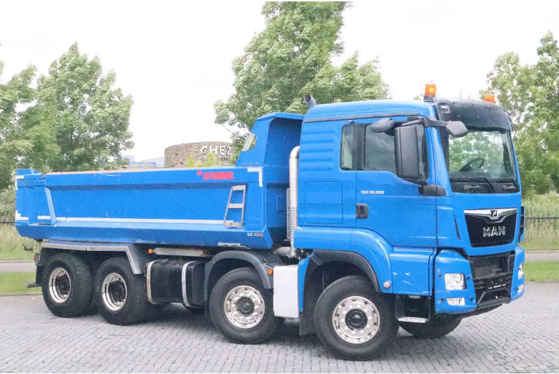MAN TGS 35.500 | 8X4 | BIG AXLES | RETARDER | EURO 6 - Camion benne: photos 3 MAN TGS 35.500 | 8X4 | BIG AXLES | RETARDER | EURO 6 - Camion benne: photos 3