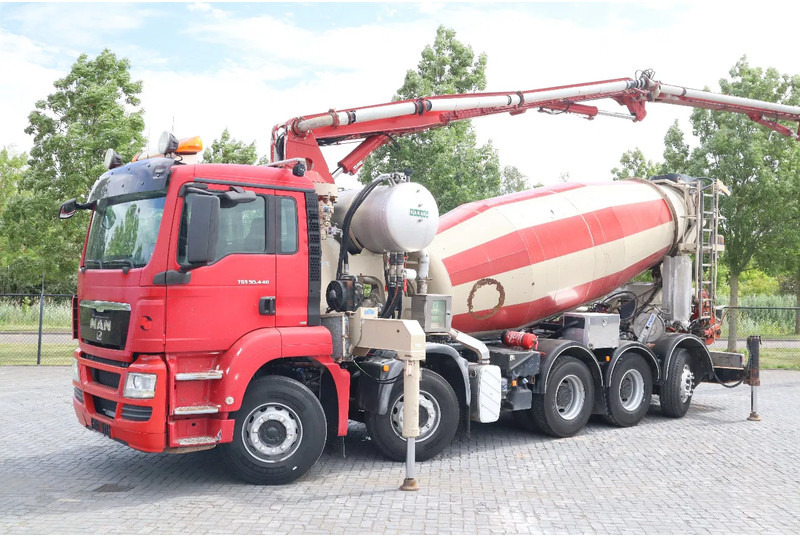 MAN TGS 50.440 | 10X4*6 | SARAKA 28 METER | 8M3 MIXER - Camion pompe: photos 3 MAN TGS 50.440 | 10X4*6 | SARAKA 28 METER | 8M3 MIXER - Camion pompe: photos 3