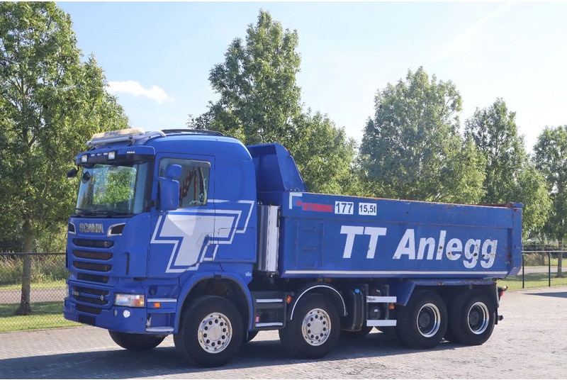 Scania R500 V8 | 8X4 | RETARDER | BIG AXLES | FULL STEEL | EURO 5 - Camion benne: photos 3 Scania R500 V8 | 8X4 | RETARDER | BIG AXLES | FULL STEEL | EURO 5 - Camion benne: photos 3