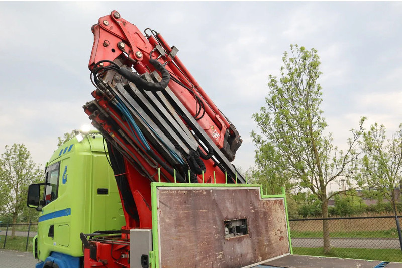 Tracteur routier Scania R164-480 V8 | 8X4 | FASSI F600 | JIB | KRAN / CRANE: photos 12