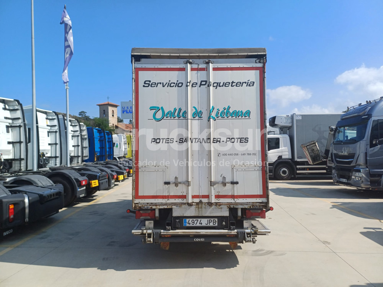 IVECO DAILY 70C21 - Camion à rideaux coulissants: photos 5 IVECO DAILY 70C21 - Camion à rideaux coulissants: photos 5