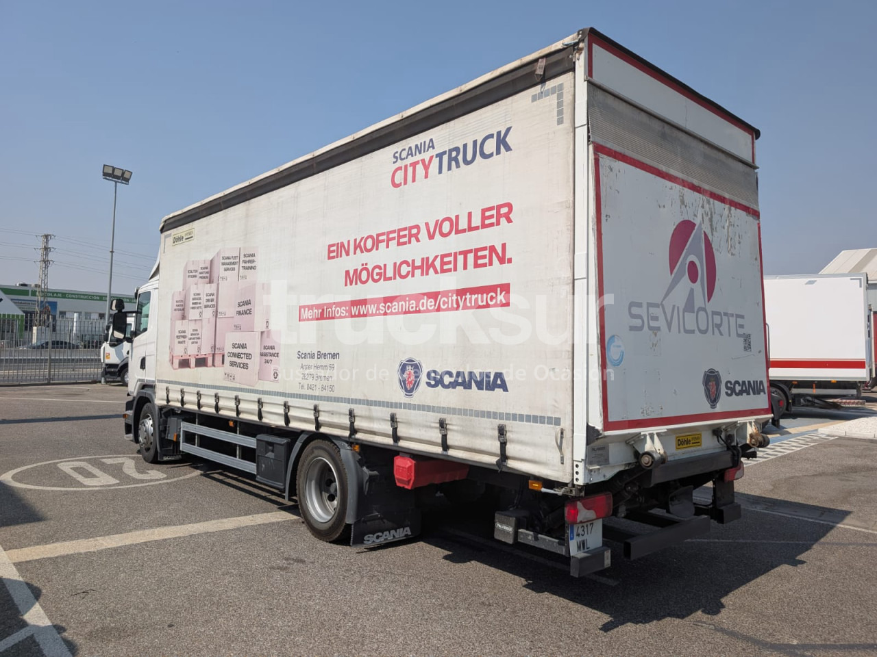 SCANIA G320.18 - Camion à rideaux coulissants: photos 4 SCANIA G320.18 - Camion à rideaux coulissants: photos 4