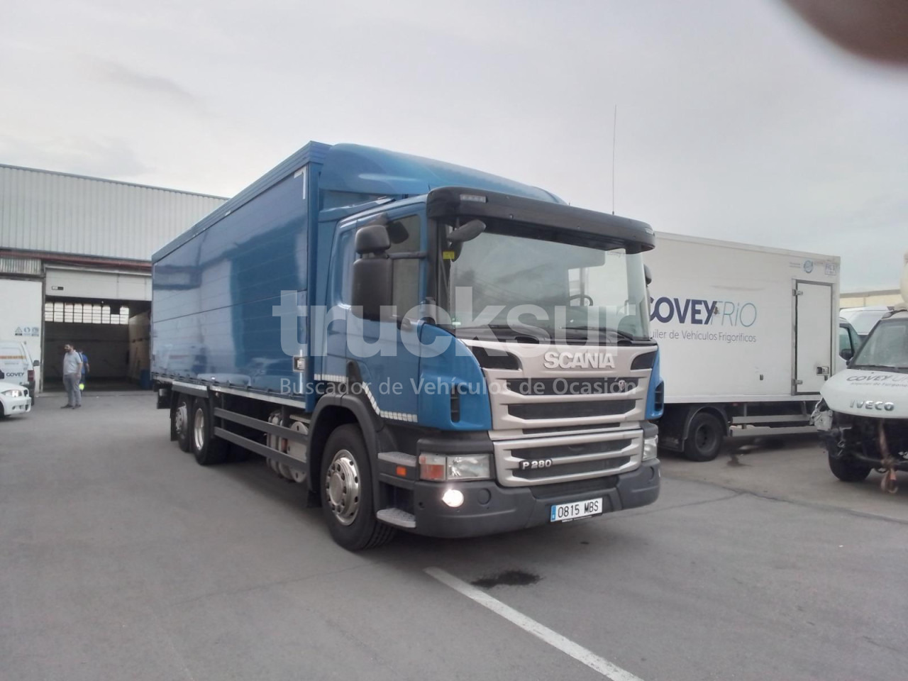 SCANIA P 280 ejes 6x2*4 - Camion fourgon: photos 1 SCANIA P 280 ejes 6x2*4 - Camion fourgon: photos 1