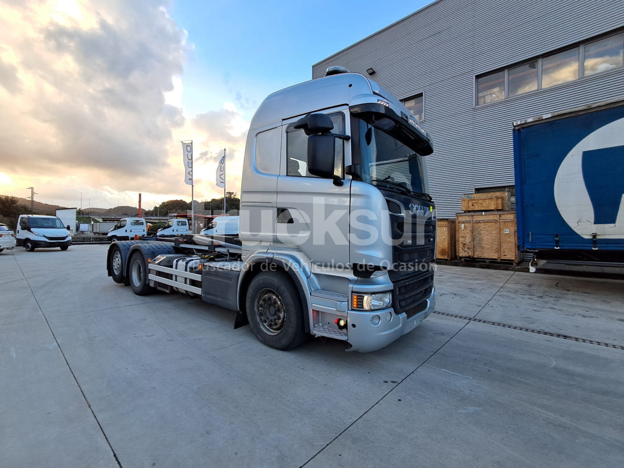 SCANIA R580.26 ejes 6x2*4 - Camion ampliroll: photos 2 SCANIA R580.26 ejes 6x2*4 - Camion ampliroll: photos 2