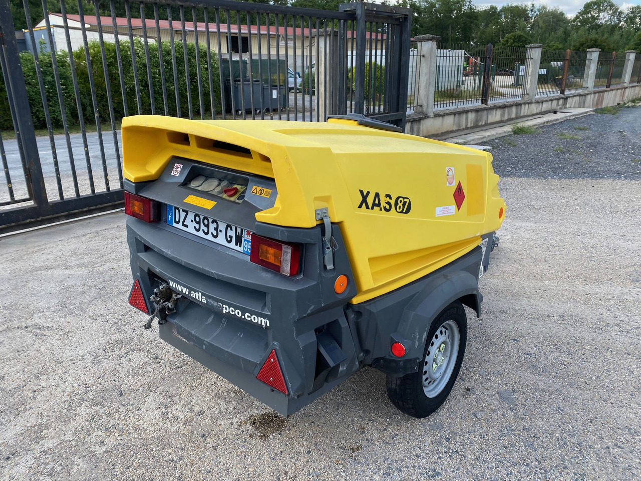 Compresseur d'air ATLAS COPCO XAS87: photos 7 Compresseur d'air ATLAS COPCO XAS87: photos 7