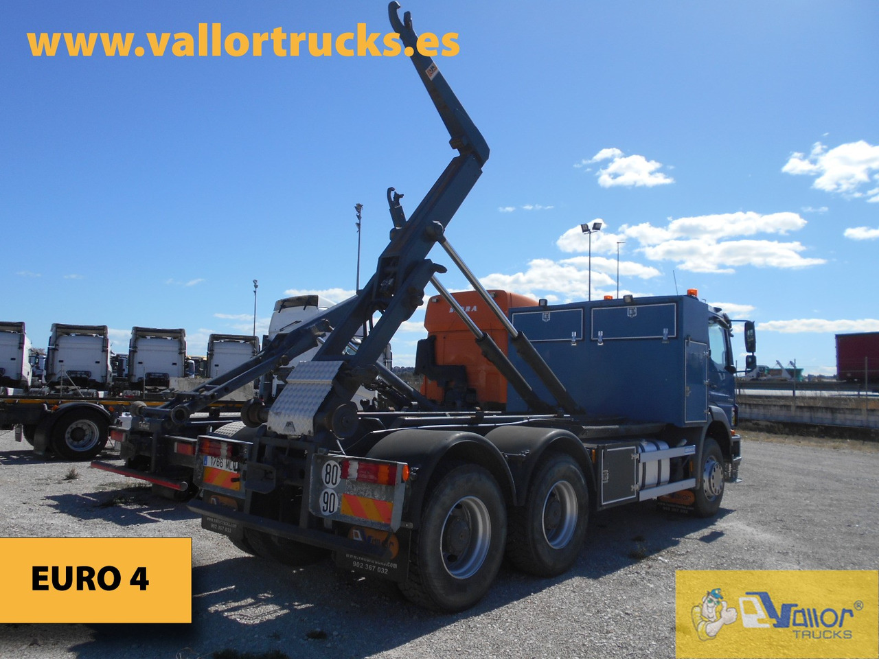 MERCEDES-BENZ AXOR 2629 - Camion ampliroll: photos 3 MERCEDES-BENZ AXOR 2629 - Camion ampliroll: photos 3