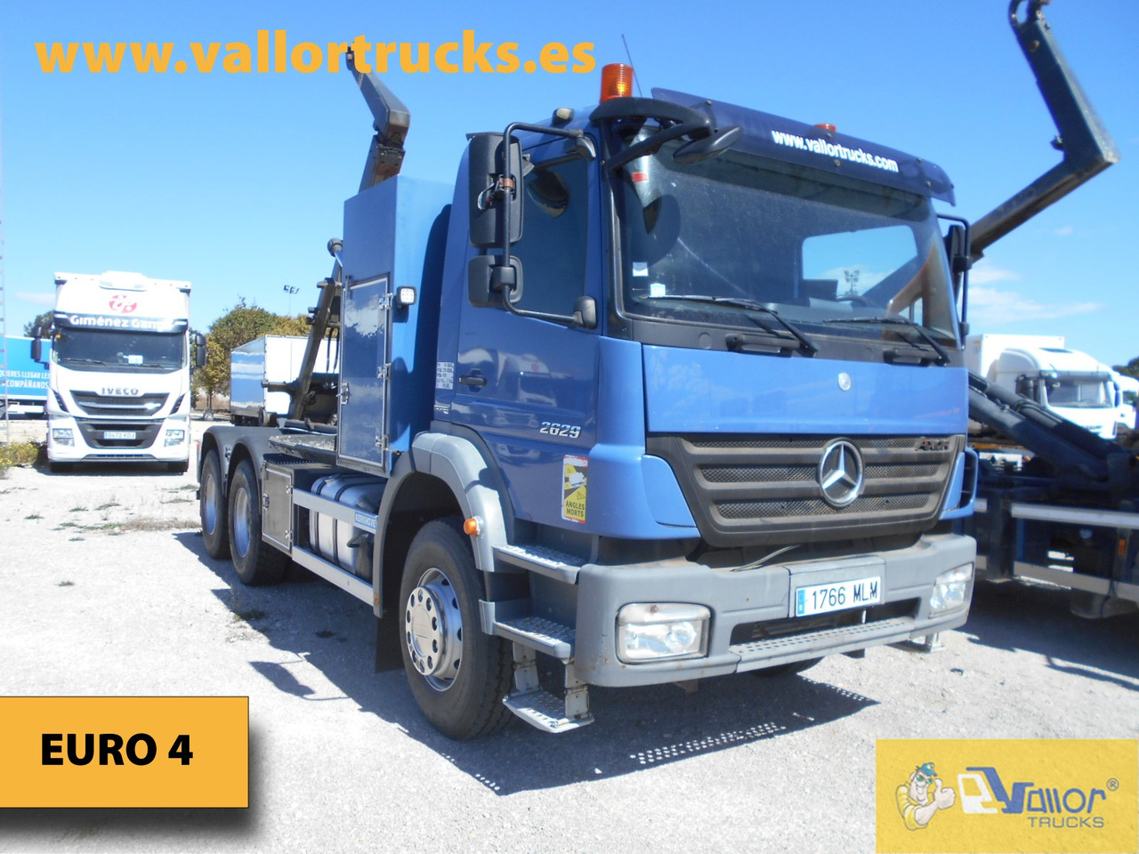 MERCEDES-BENZ AXOR 2629 - Camion ampliroll: photos 2 MERCEDES-BENZ AXOR 2629 - Camion ampliroll: photos 2