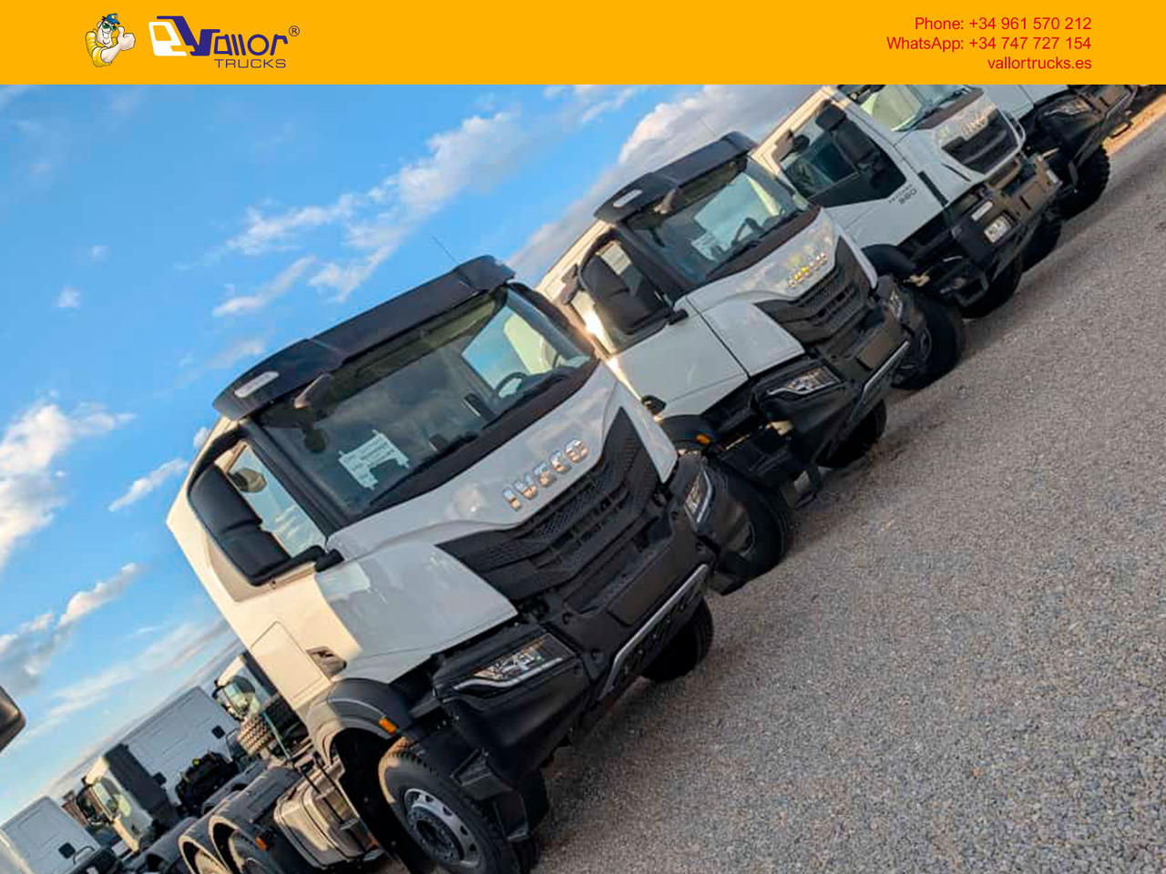 IVECO T-WAY 470 6x4 - - ONLY FOR EXPORT - Tracteur routier: photos 1 IVECO T-WAY 470 6x4 - - ONLY FOR EXPORT - Tracteur routier: photos 1