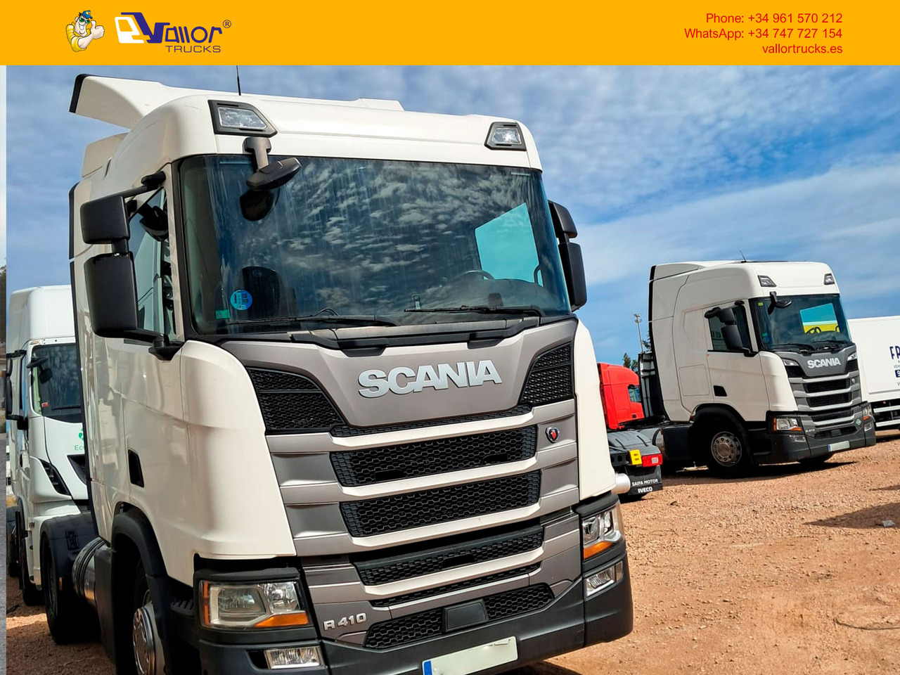 SCANIA R410 - GNL - Tracteur routier: photos 1 SCANIA R410 - GNL - Tracteur routier: photos 1