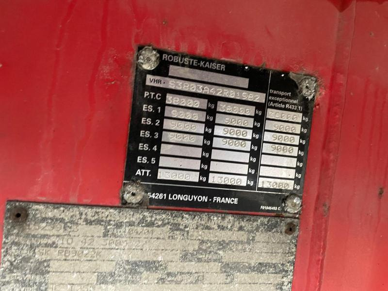 Kaiser - Semi-remorque plateau: photos 5 Kaiser - Semi-remorque plateau: photos 5