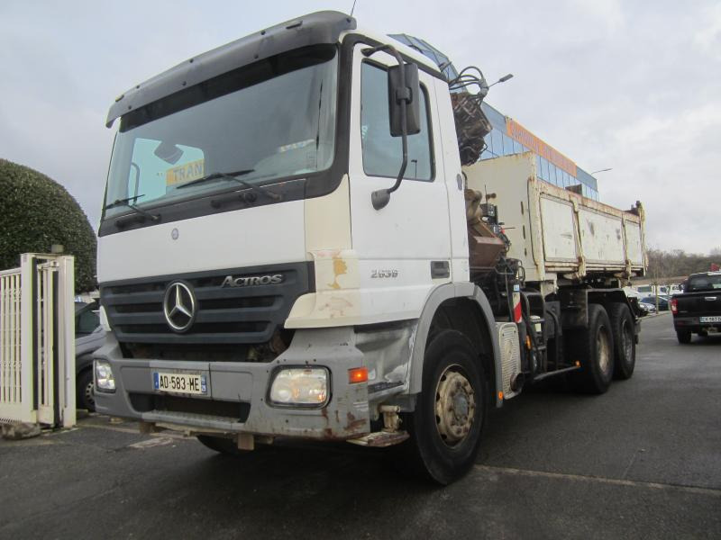 Mercedes Actros 2636 - Camion benne: photos 1 Mercedes Actros 2636 - Camion benne: photos 1