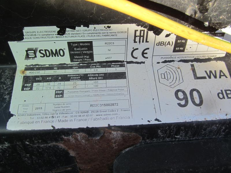 Groupe électrogène Sdmo R22: photos 7