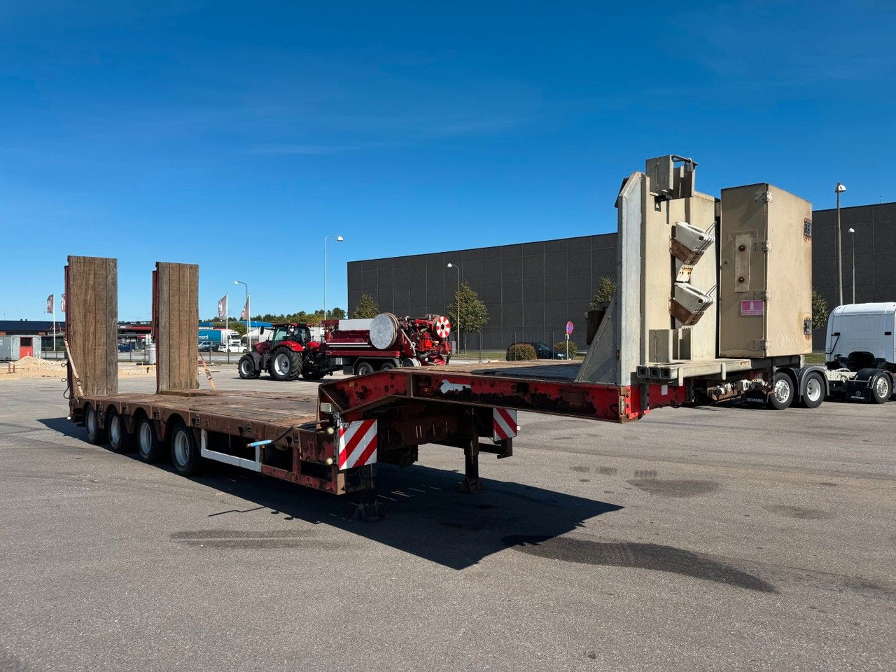 Kel-Berg Faymonville 4 axle Ausziehbar Tieflader - Semi-remorque surbaissé: photos 2 Kel-Berg Faymonville 4 axle Ausziehbar Tieflader - Semi-remorque surbaissé: photos 2