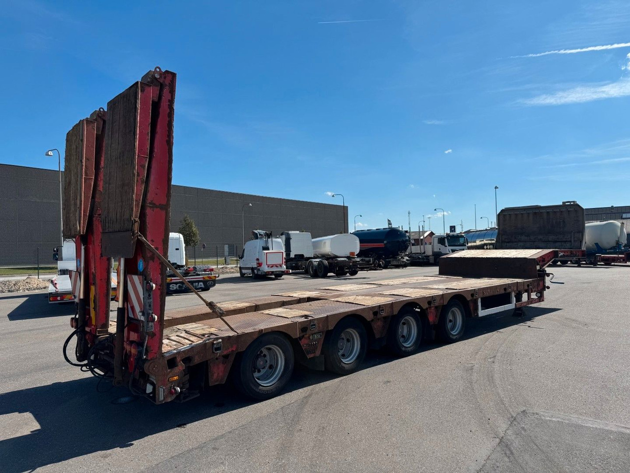 Kel-Berg Faymonville 4 axle Ausziehbar Tieflader - Semi-remorque surbaissé: photos 3 Kel-Berg Faymonville 4 axle Ausziehbar Tieflader - Semi-remorque surbaissé: photos 3