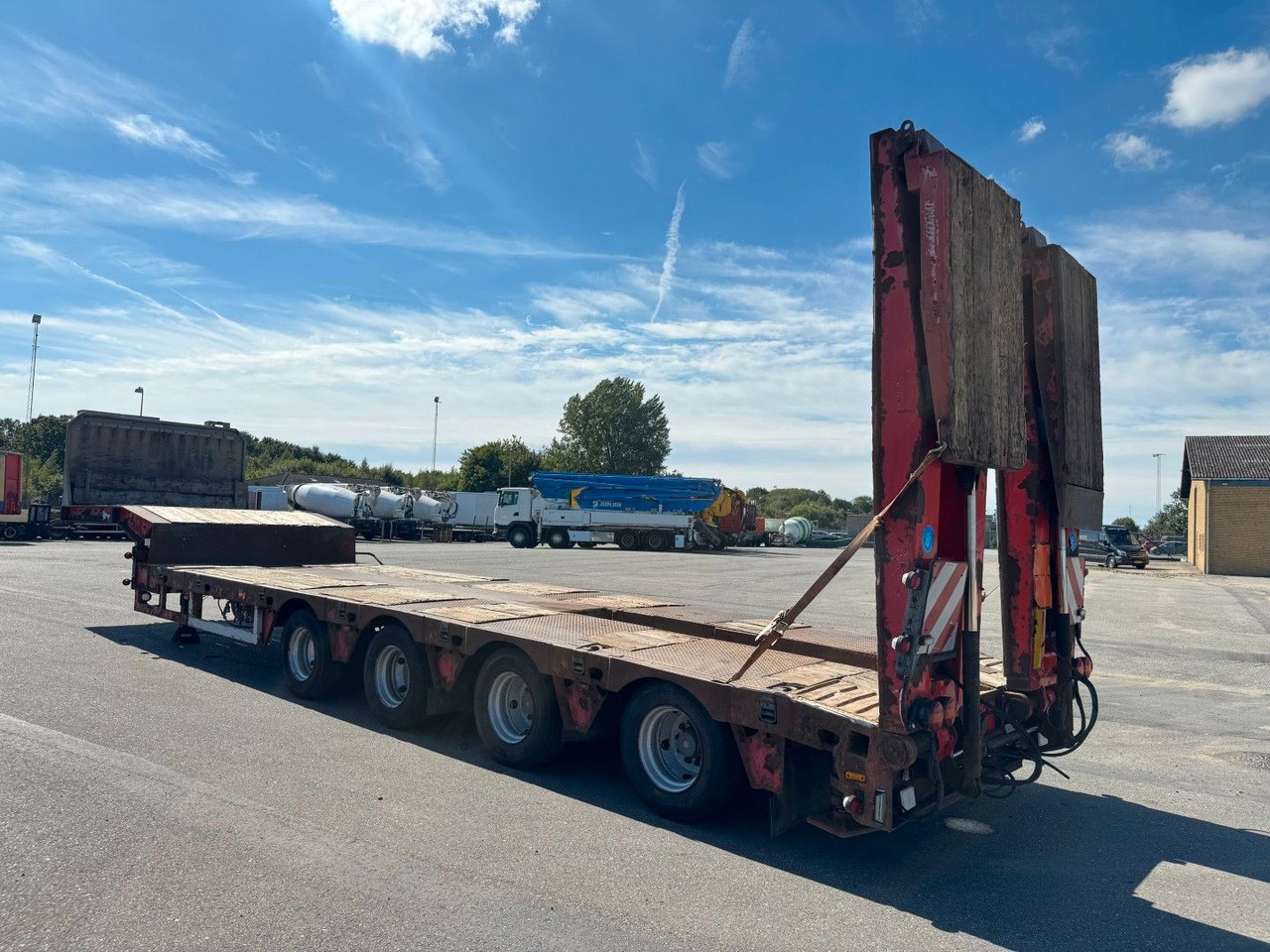 Kel-Berg Faymonville 4 axle Ausziehbar Tieflader - Semi-remorque surbaissé: photos 4 Kel-Berg Faymonville 4 axle Ausziehbar Tieflader - Semi-remorque surbaissé: photos 4