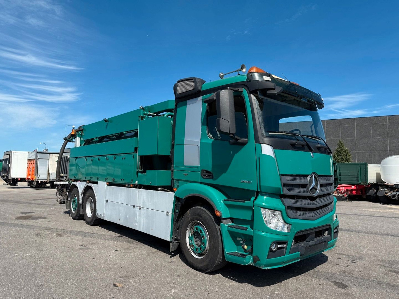 Mercedes-Benz Actros 2551 6x2*4 Hvidtved Larsen Flexline 311 - Camion hydrocureur: photos 2 Mercedes-Benz Actros 2551 6x2*4 Hvidtved Larsen Flexline 311 - Camion hydrocureur: photos 2