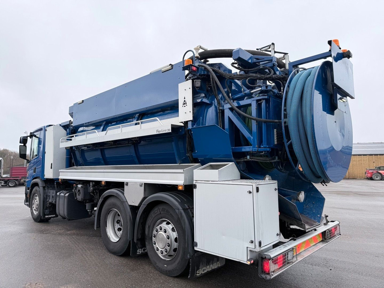 Scania P360 6x2*4 Hvidtved Larsen Flexline 310 - Camion hydrocureur: photos 4 Scania P360 6x2*4 Hvidtved Larsen Flexline 310 - Camion hydrocureur: photos 4