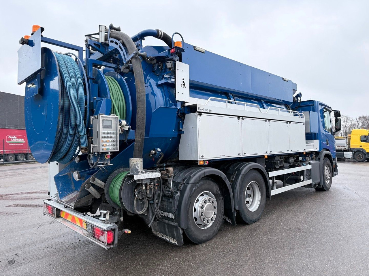 Scania P360 6x2*4 Hvidtved Larsen Flexline 310 - Camion hydrocureur: photos 3 Scania P360 6x2*4 Hvidtved Larsen Flexline 310 - Camion hydrocureur: photos 3