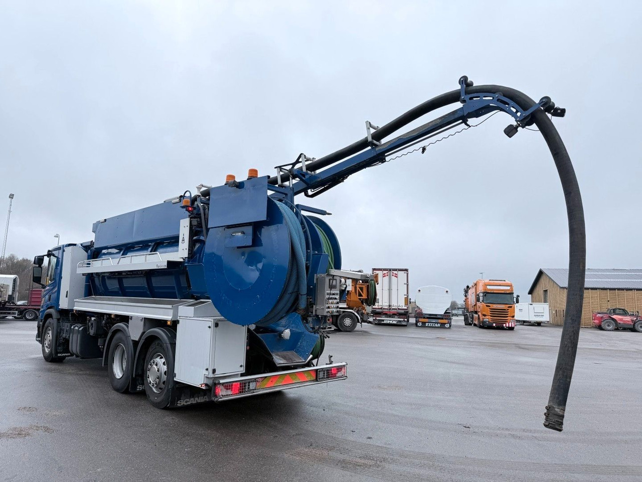 Scania P360 6x2*4 Hvidtved Larsen Flexline 310 - Camion hydrocureur: photos 5 Scania P360 6x2*4 Hvidtved Larsen Flexline 310 - Camion hydrocureur: photos 5