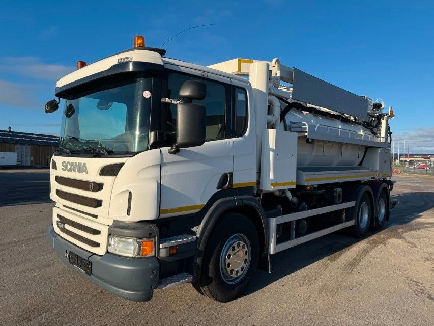 Scania P360 Euro 6 6x4 JHL Hvidtved Larsen FlexLine 312 - Camion hydrocureur: photos 1 Scania P360 Euro 6 6x4 JHL Hvidtved Larsen FlexLine 312 - Camion hydrocureur: photos 1