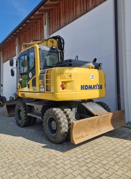 Komatsu PW148-8 - Pelle sur pneus: photos 4 Komatsu PW148-8 - Pelle sur pneus: photos 4