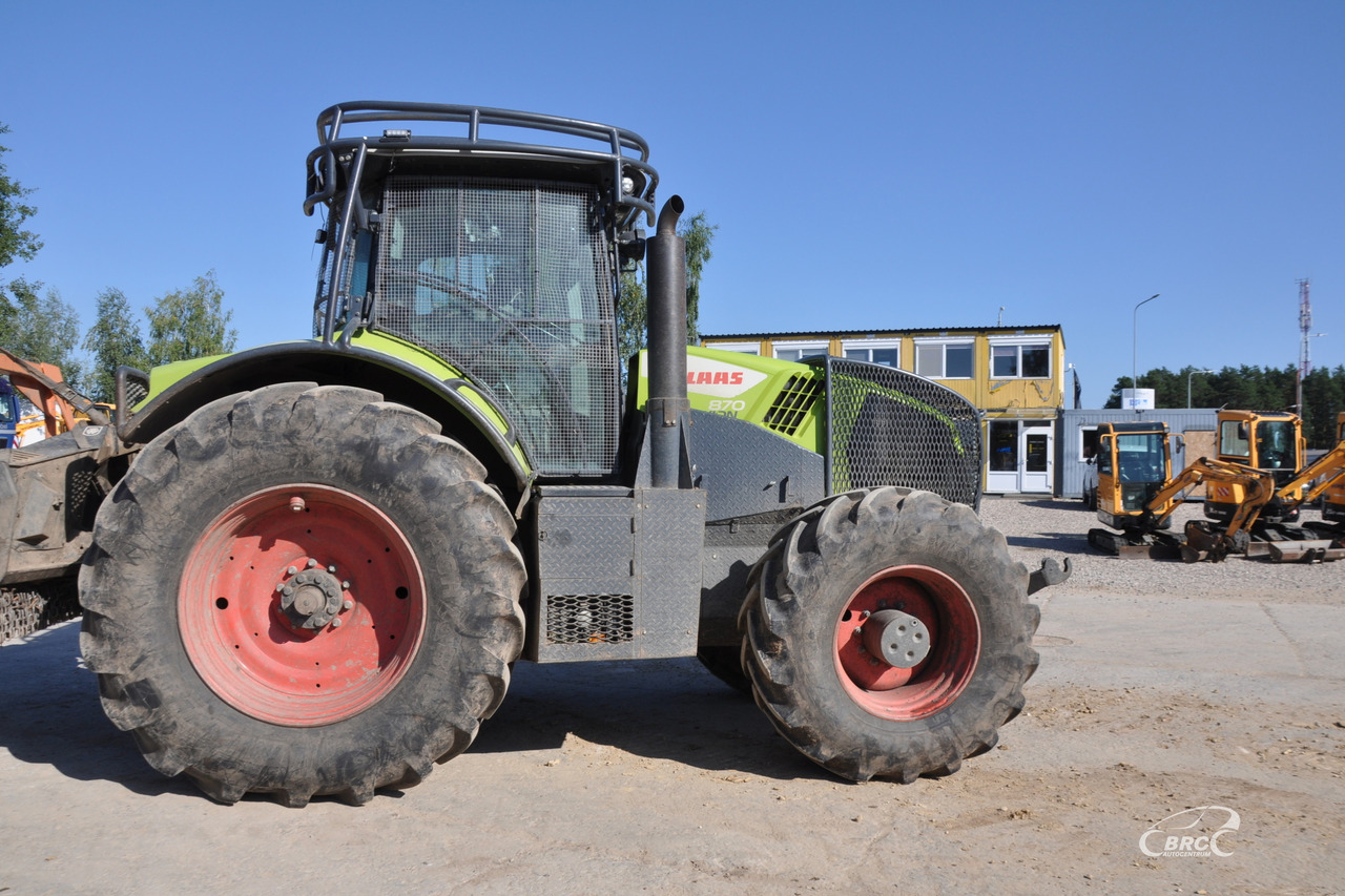 Tracteur agricole Claas Axion 870: photos 6
