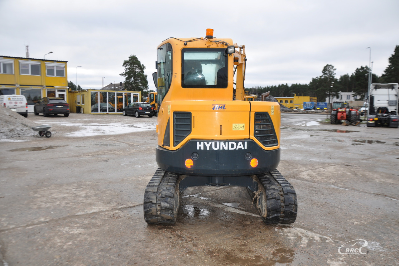 Hyundai R60CR-9A - Pelle sur chenille: photos 4 Hyundai R60CR-9A - Pelle sur chenille: photos 4