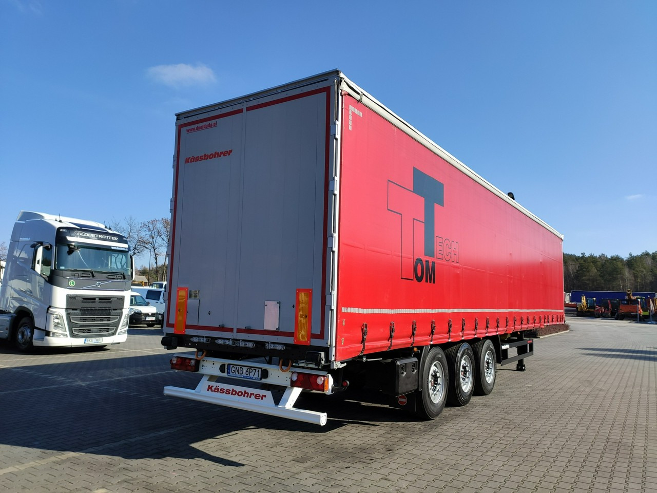 Semi-remorque rideaux coulissants Kassbohrer Maxima XS Standard Super Stan !!!: photos 26