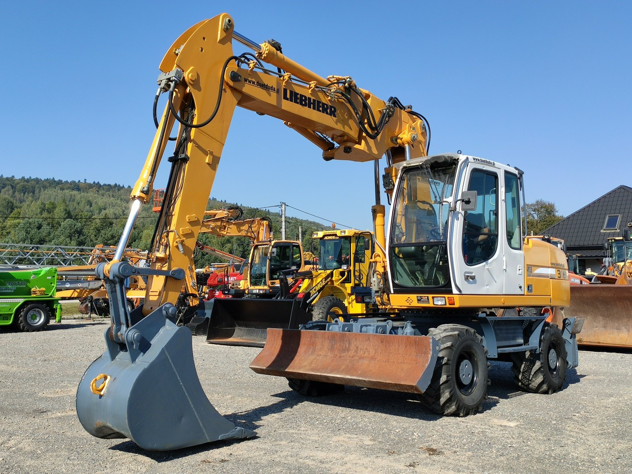 Liebherr A316 Maszyna po Pełnym Tulejowaniu Bez Luzów i Wycieków - Pelle sur pneus: photos 3 Liebherr A316 Maszyna po Pełnym Tulejowaniu Bez Luzów i Wycieków - Pelle sur pneus: photos 3