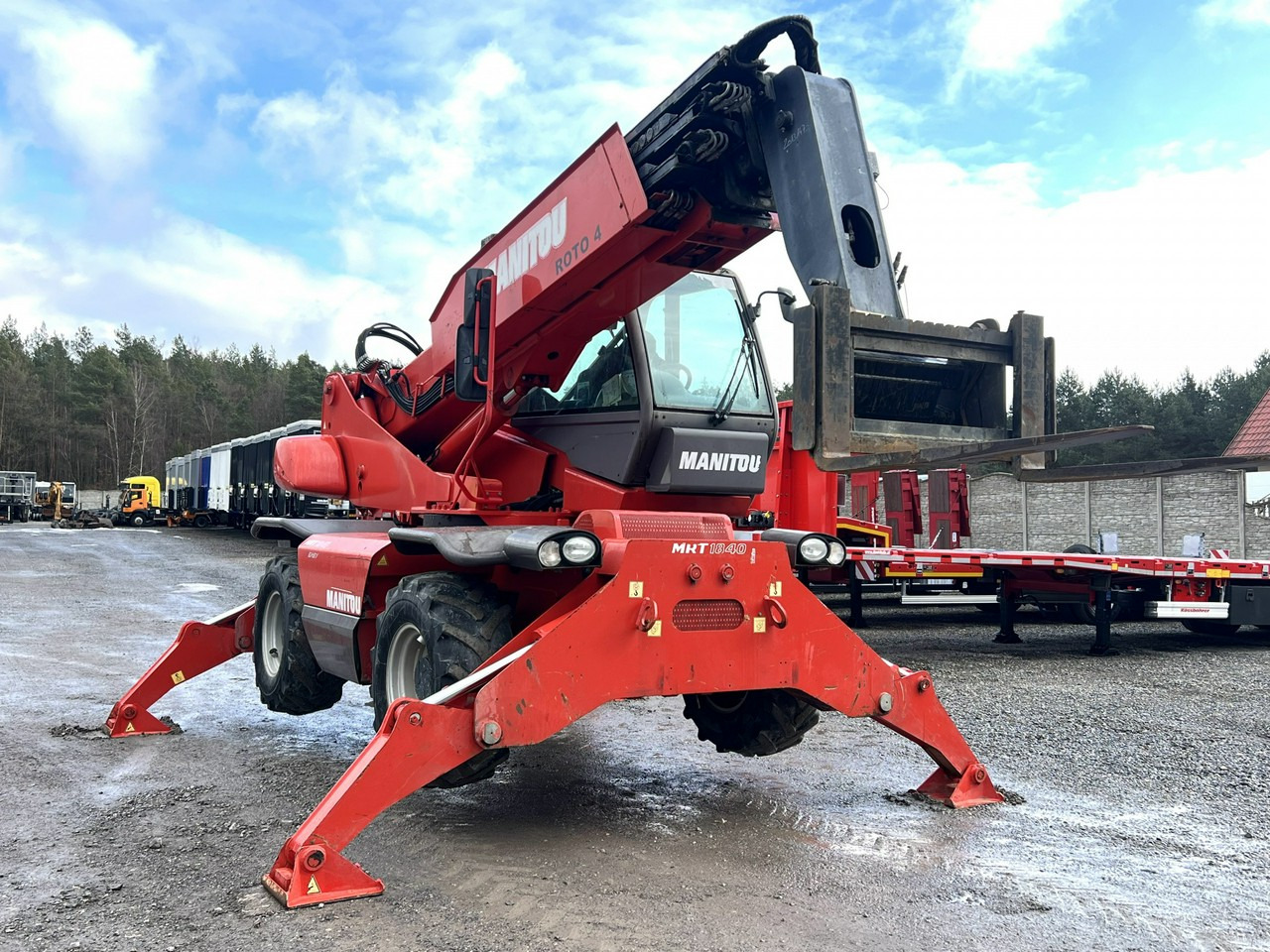 Manitou MRT 1840 ROTO Turbo Ładowarka Teleskopowa Obrotowa 1850 - Chariot télescopique: photos 5 Manitou MRT 1840 ROTO Turbo Ładowarka Teleskopowa Obrotowa 1850 - Chariot télescopique: photos 5