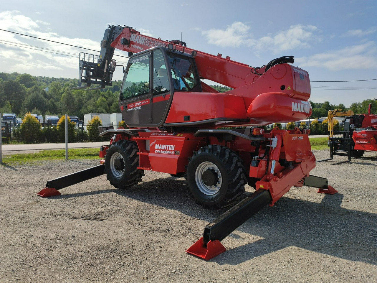 Manitou MRT 2150 ROTO Ładowarka Teleskopowa Obrotowa 2550 1850 1840 - Chariot télescopique: photos 5 Manitou MRT 2150 ROTO Ładowarka Teleskopowa Obrotowa 2550 1850 1840 - Chariot télescopique: photos 5