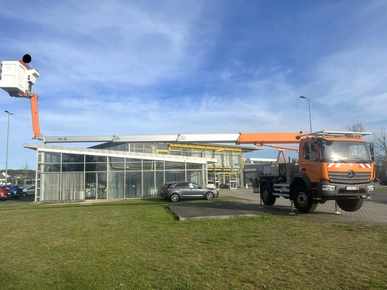Mercedes Atego 718 E6 4x4 Zwyżka PALFINGER P210 BK Podnośnik Koszowy - Camion avec nacelle: photos 5 Mercedes Atego 718 E6 4x4 Zwyżka PALFINGER P210 BK Podnośnik Koszowy - Camion avec nacelle: photos 5