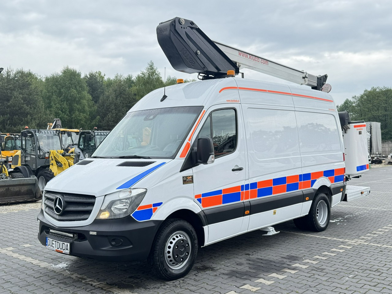 Mercedes Sprinter Zwyżka Podnośnik Koszowy KLUBB K42P UDT WUMAG GSR - Camion avec nacelle: photos 2 Mercedes Sprinter Zwyżka Podnośnik Koszowy KLUBB K42P UDT WUMAG GSR - Camion avec nacelle: photos 2