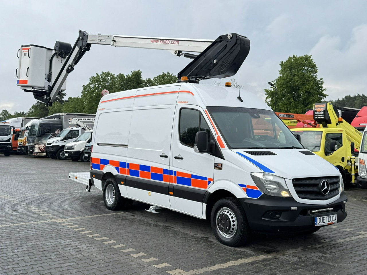 Mercedes Sprinter Zwyżka Podnośnik Koszowy KLUBB K42P UDT WUMAG GSR - Camion avec nacelle: photos 5 Mercedes Sprinter Zwyżka Podnośnik Koszowy KLUBB K42P UDT WUMAG GSR - Camion avec nacelle: photos 5