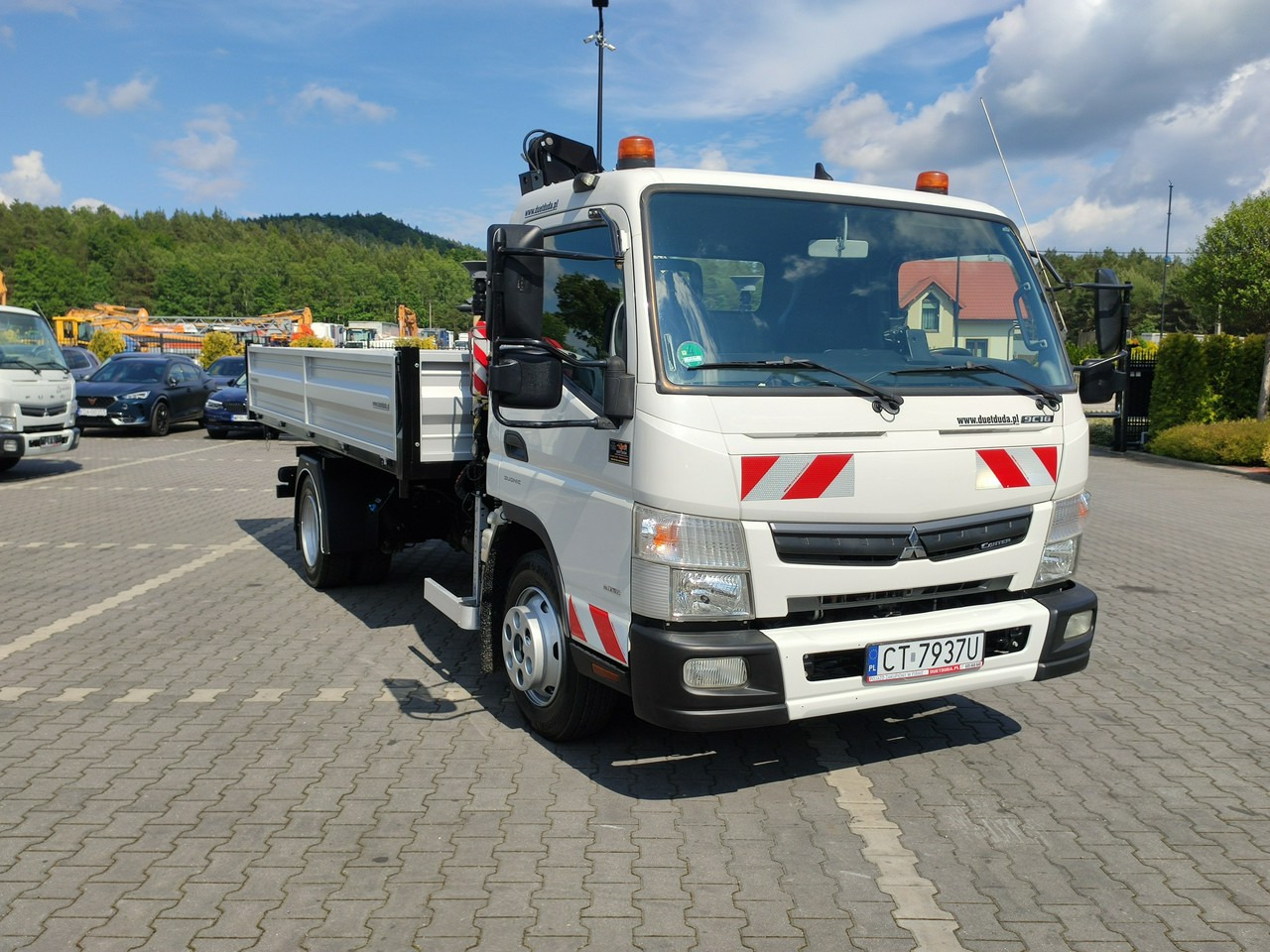 Mitsubishi Canter Fuso 9C18 3.0/180KM HDS FASSI F30 Wywrotka 3-stronna - Camion benne: photos 3 Mitsubishi Canter Fuso 9C18 3.0/180KM HDS FASSI F30 Wywrotka 3-stronna - Camion benne: photos 3
