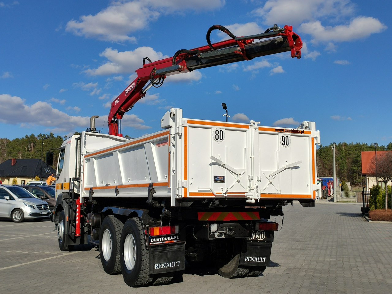 Renault Kerax 26.370 6x4 Mocny HDS FASSI F110 - Camion benne, Camion grue: photos 5 Renault Kerax 26.370 6x4 Mocny HDS FASSI F110 - Camion benne, Camion grue: photos 5