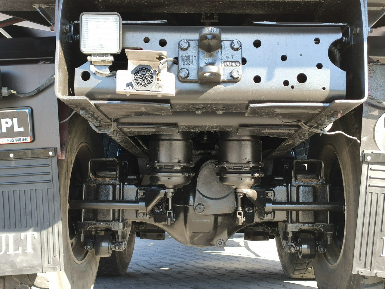 Camion benne, Camion grue Renault Kerax 26.370 6x4 Mocny HDS FASSI F110: photos 7