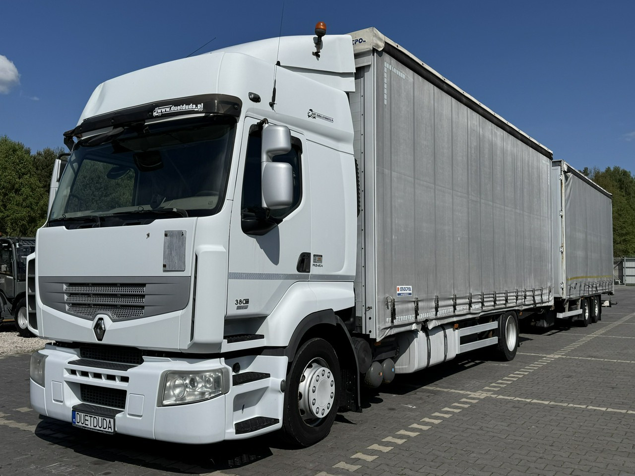 Renault Premium 380 DXi Euro 5 Firana 19 Palet Dach Zsuwany 18ton DMC - Camion à rideaux coulissants: photos 5 Renault Premium 380 DXi Euro 5 Firana 19 Palet Dach Zsuwany 18ton DMC - Camion à rideaux coulissants: photos 5
