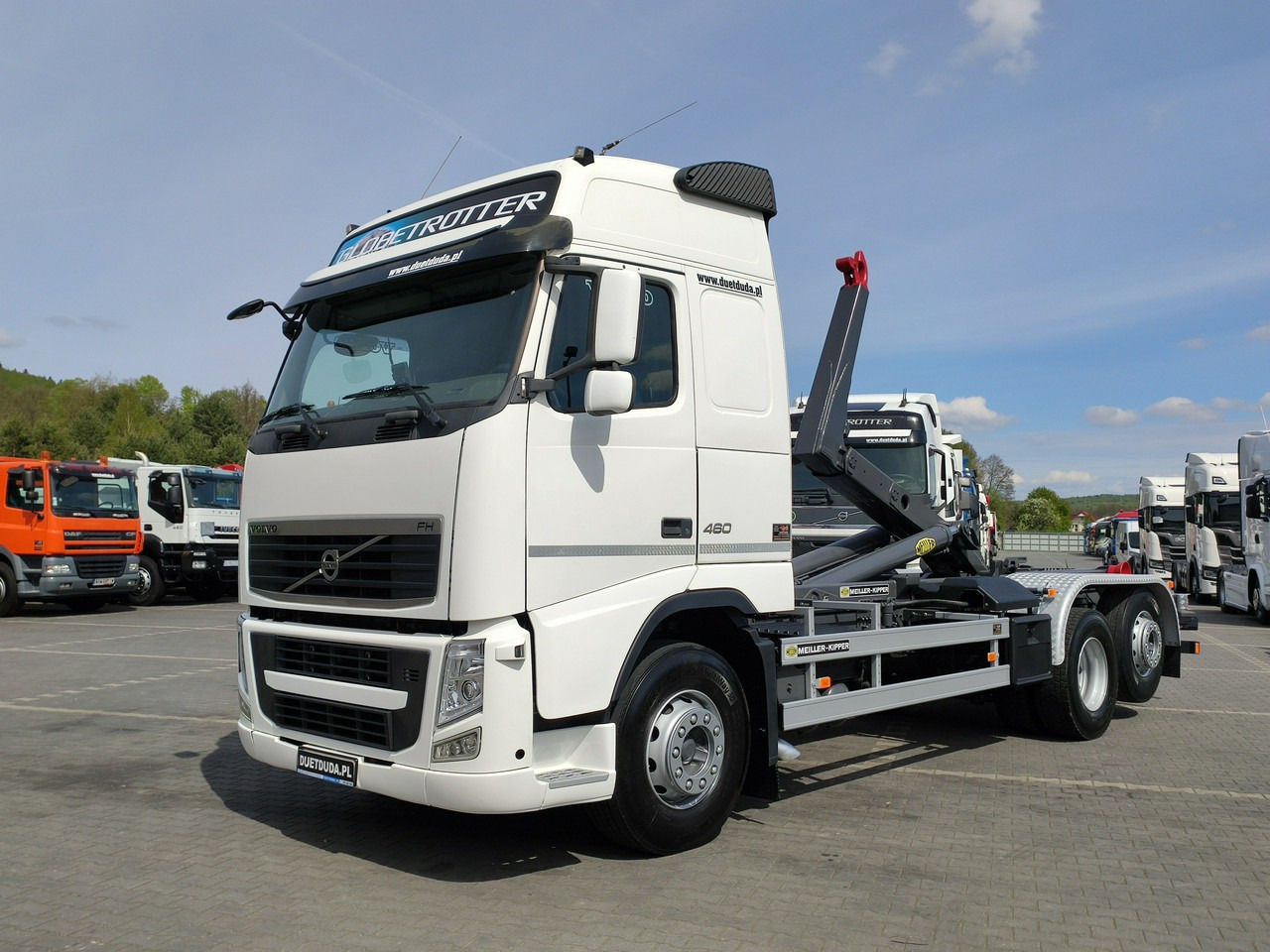 Volvo FH 460 Globetrotter Hakowiec Kipper Meiller - Camion ampliroll: photos 1 Volvo FH 460 Globetrotter Hakowiec Kipper Meiller - Camion ampliroll: photos 1
