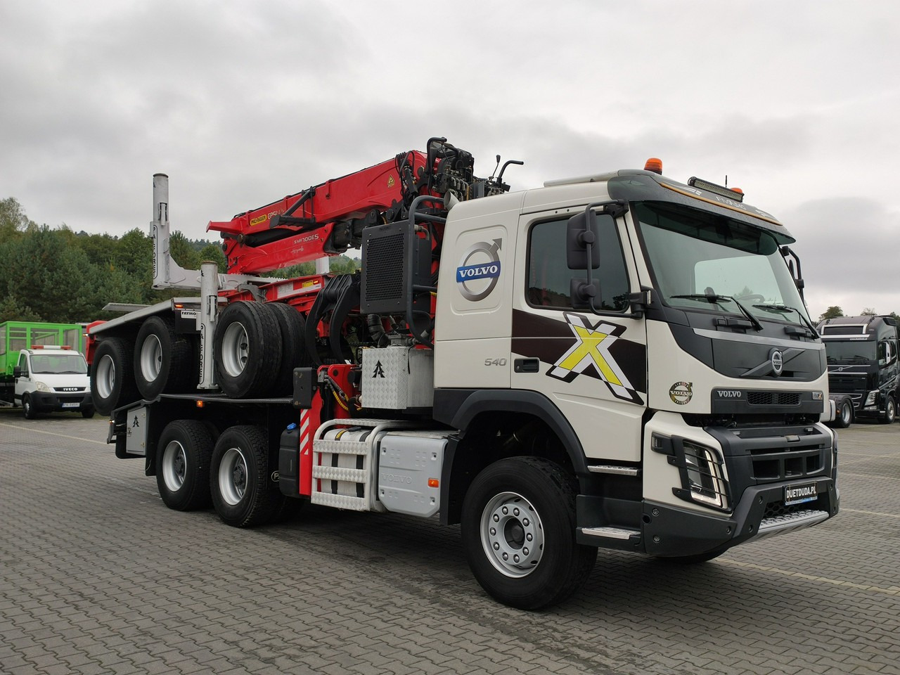 Volvo FMX 540 6x4 RETARDER PALFORET EPSILON S300L Do Drewna - Camion grumier: photos 5 Volvo FMX 540 6x4 RETARDER PALFORET EPSILON S300L Do Drewna - Camion grumier: photos 5